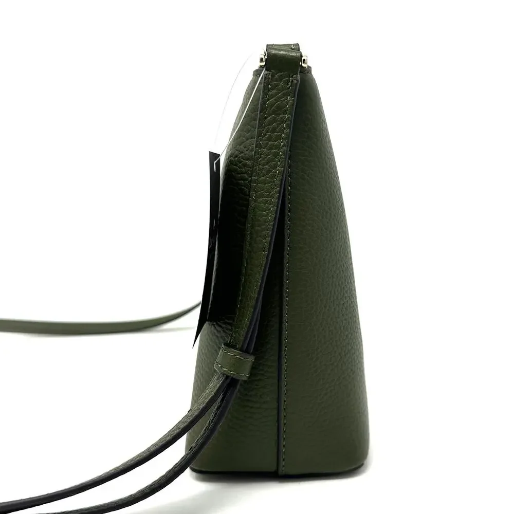 Kate Spade Harlow Crossbody Purse Enchanted Green Leather WKR00058